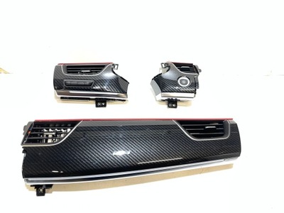 Renault arkana r.s. line накладки консоль карбон фото №1