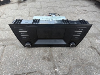 Skoda fabia iii радіо заводський 6v0035871d фото №1