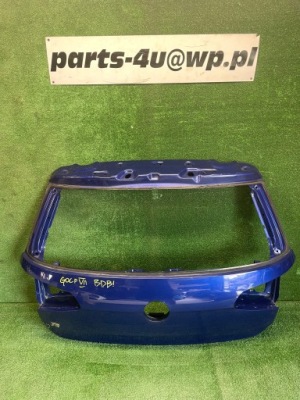 Vw golf vii r20 кришка багажника багажника задня задня фото №1