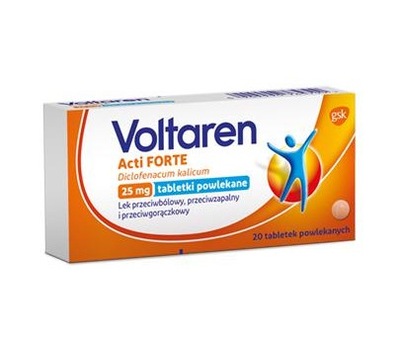 VOLTAREN ACTI FORTE przeciwbólowy i przeciwzapalny