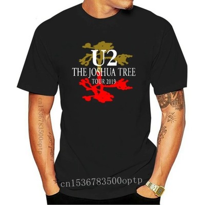 New 2021 U2 The Joshua Tree Tour 2021 Rock Band T-Shirt Koszulka