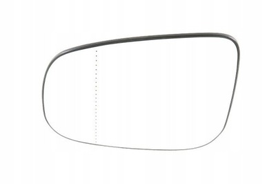 Лівий вкладиш дзеркало volvo v70 2007-2013 новий фото №1