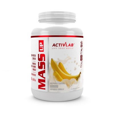 ACTIVLAB MASS UP 2kg GAINER ODŻYWKA NA MASĘ BIAŁKO