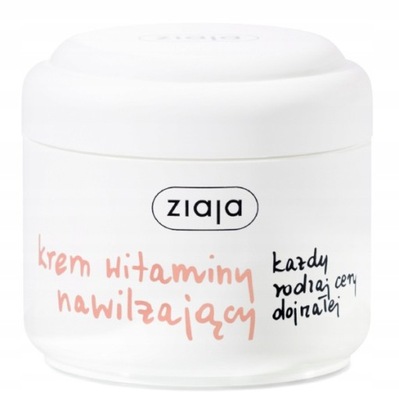 ZIAJA krem do twarzy witaminowy nawilżający 100ml