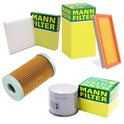 Набор фильтров mann-filter kia carens iv фото №1