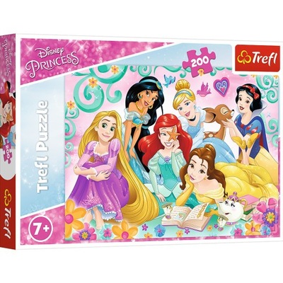 13268 TREFL PUZZLE 200 EL. KSIĘŻNICZKI DISNEY