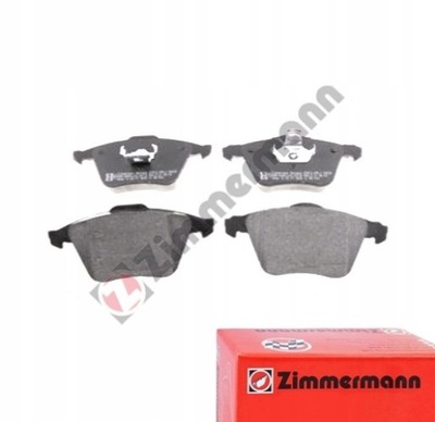 КОЛОДКИ ТОРМОЗНЫЕ ZIMMERMANN DO MAZDA 3 2.3 MPS