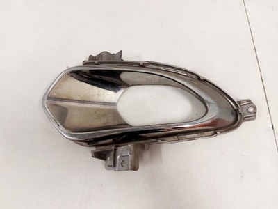 Kia ceed 2 ii решётка бампера левая рамка противотуманной фары хром xa2865-63005 фото №1