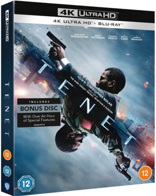 TENET 2020 4K Ultra HD Blu-ray UHD Christopher Nolan