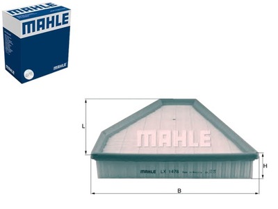 ФІЛЬТР ПОВІТРЯ [MAHLE]