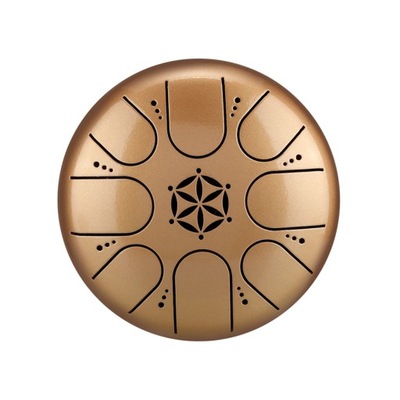 5 Inch Steel Tongue Drum 8 Notes Handpan Drum with Drum Mallet Finger