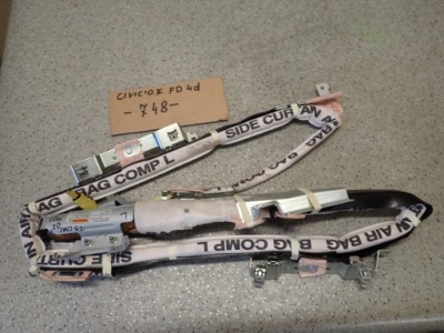 Honda civic sedan viii ima шторка безпеки ліва подушка фото №1