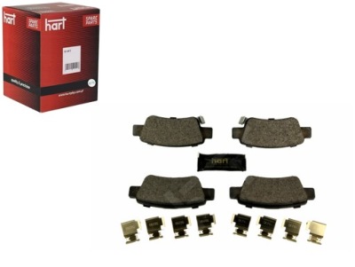 Тормозные колодки тормозные задняя honda crv iii 06- hart фото №1