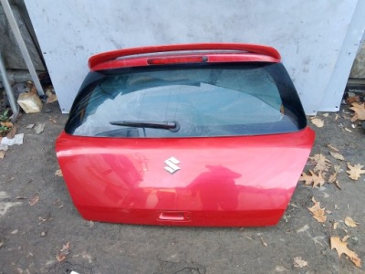 Suzuki swift mk6 iii sport pas задний бампер крышка багажника zck красный 2008rok фото №1