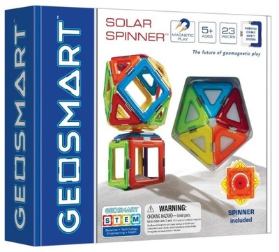GEO SMART SOLAR SPINNER (23 CZĘŚCI) IUVI GAMES