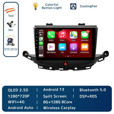 ANDROID 13 NAVEGACIÓN GPS PARA OPEL ASTRA K 2016-2017 BUICK VERANO GS 2015  