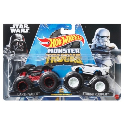 Hot Wheels HLT59 Monster Truck Darth Vader Stormtrooper Auta Pojazdy