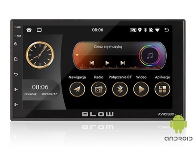 78-320# Radio blow avh-9930 2din 7" gps android