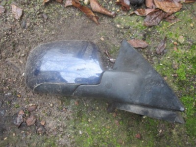 Audi a6 c5 зеркало правое niebieskie фото №1