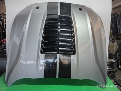 Капот крышка двигателя alu ford mustang gt500 стиль 2018-2023 фото №1