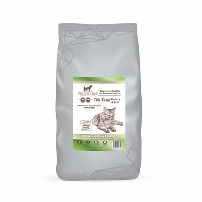 NATURAL TRAIL Supreme Line Sterylised Cat 1,5kg