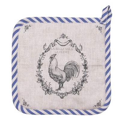 CHWYTAK KUCHENNY Vintage Beige Rooster Clayre&Eef