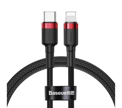 Kabel Przewód Baseus USB-C - Lightning 18W 1m