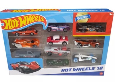 HOT WHEELS ZESTAW 10 AUTEK