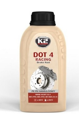 СРЕДСТВО ТОРМОЗНОЙ DOT-4 DOT4 RACING K2 250ML T126 фото