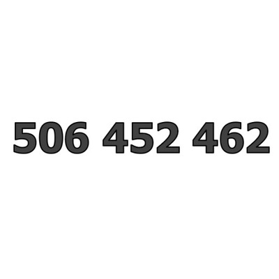 506 452 462 Starter Orange ZŁOTY PROSTY ŁATWY NUMER PREPAID KARTA SIM