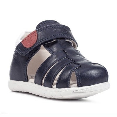 SANDAŁY DZIECIĘCE GEOX MACCHIA BABY NAVY R.23