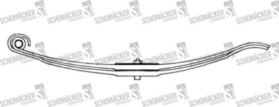 Ресора gigant schomäcker 27101100|o.e.919030 фото №1