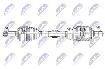 SEMI-EJE DE ACCIONAMIENTO HONDA CIVIC X CVT 16- /PRAWA/  