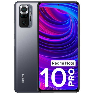 SMARTFON XIAOMI REDMI NOTE 10 PRO 6 GB / 128 GB SZARY