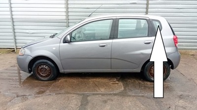 VENTANAS CARROCERÍA IZQUIERDA PARTE TRASERA PEQUEÑA CHEVROLET KALOS I T200 HATCHBACK 5D 02-07  