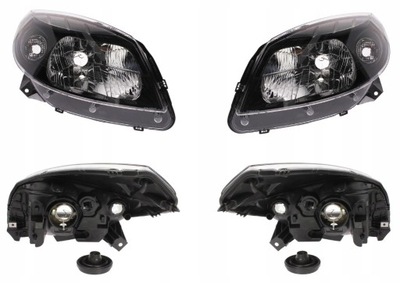 Фара dacia sandero 08-13 stepway l+p tyc фото №1