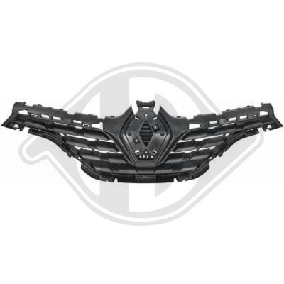 Решётка радиатора решётка радиатора решётка do renault captur 17-20 фото №1