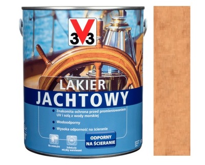 LAKIER JACHTOWY V33 BURSZTYN 2.5L