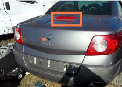 8200002497 третий 3 свет стоп megane ii 2 кабриолет  cc 2003 - 2009 rok фото №1