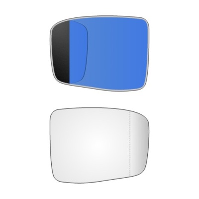 Асферическое зеркало honda odyssey rb1-rb2 2003-2008 фото №1