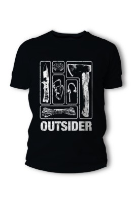Koszulka T-shirt TigerWood Outsider Czarna r. M