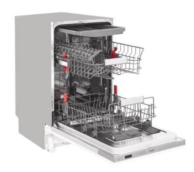ZMYWARKA ZABUDOWY WHIRLPOOL WSIO 3O34 PFE X 10 KOMPLETÓW