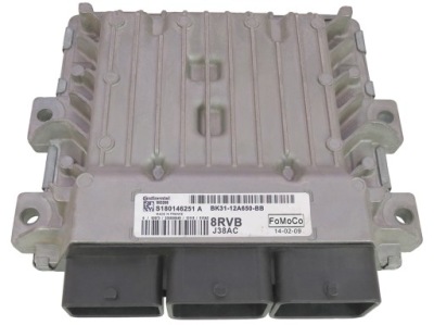 Ecu ford transit 2.2 tdci bk3112a650bb s180146251a фото №1