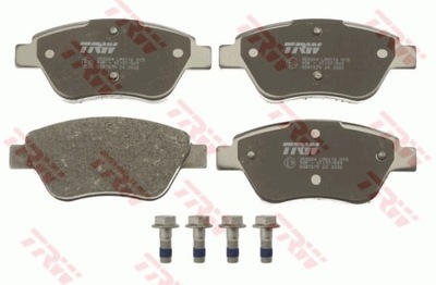 GDB1579 TRW SET PADS HAMULCOWYCH, BRAKES TA - milautoparts-fr.ukrlive.com