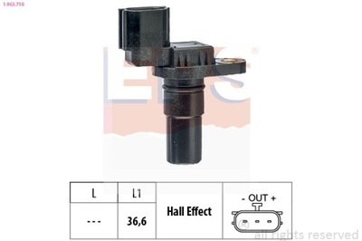 SENSOR POSICIÓN DE EJE CIGÜEÑAL FIAT PALIO 01- 1-953-710  