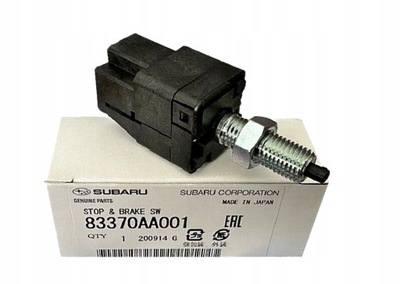 SUBARU CON 83370AA001 CONMUTADOR DE LUZ LUZ DE FRENADO LEGACY OUTBACK FORESTER  