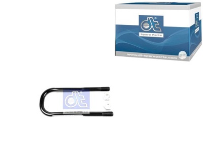 Скоба рессора m24 105mmx308mm с гайками scania 4 p g r t 05.95- фото №1