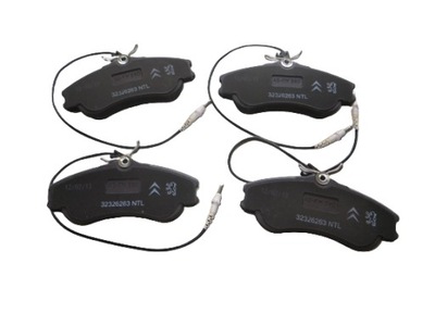 Тормозные колодки тормозные перед peugeot partner berlingo фото №1