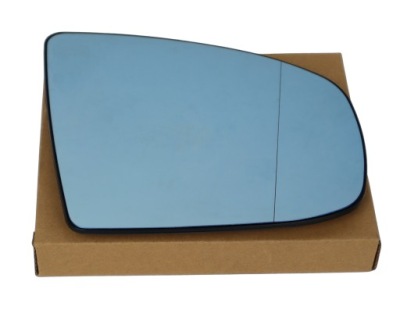 Левый вкладыш зеркало bmw x6 e71 2010 - 2013 niebieskie фото №1