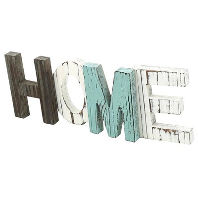 Rustic Wood Cutout Letters Free Standing Wooden
